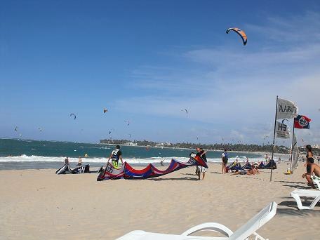 kite boarding